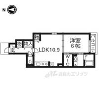 ボヌール・シャンブル2の間取り