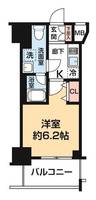 神奈川県横浜市中区松影町3(マンション)の賃貸物件の間取り