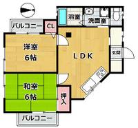 伊東ハイツの間取り