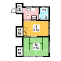 白鳥アパートの間取り