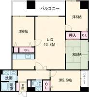 物件の間取り画像
