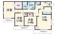 物件の間取り画像