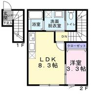 ラフィーノ西塩竃の間取り