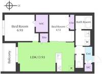 物件の間取り画像