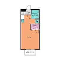 マンションカワサキの間取り