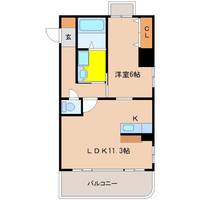 リヴィエールトピカ ピュアの間取り