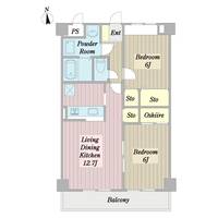 メゾン ド オルジェの間取り