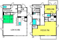 物件の間取り画像