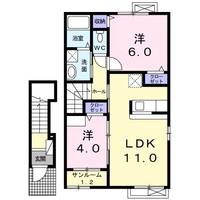 KMフリ-デの間取り