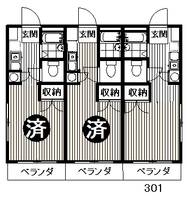 ニューシティーコープ5の間取り