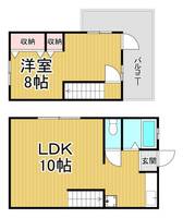 兵庫県宝塚市平井3(一戸建)の賃貸物件の間取り