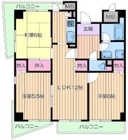 グレースグレイン南が丘の間取り