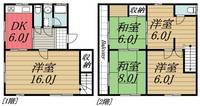 千葉県佐倉市下根(一戸建)の賃貸物件の間取り