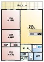 物件の間取り画像