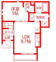物件の間取り画像