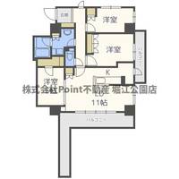 物件の間取り画像