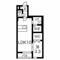 宮城県仙台市青葉区北根1(アパート)の賃貸物件の間取り