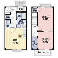物件の間取り画像