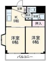 クロノス新綱島の間取り