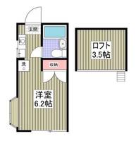 神奈川県厚木市三田南2(アパート)の賃貸物件の間取り