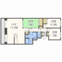 ダイアパレス麻生第2の間取り
