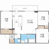 物件の間取り画像