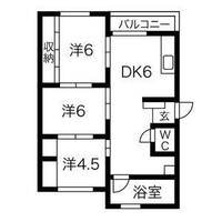 西鶉第二ビルの間取り