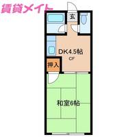 コーポ羽山 北棟の間取り