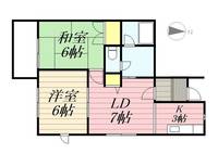 ガーデンコート中之島の間取り