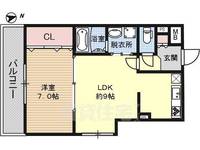 フィアスコート南向陽町の間取り