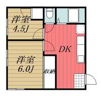 千葉県千葉市緑区おゆみ野5(アパート)の賃貸物件の間取り