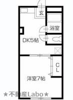物件の間取り画像