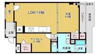 希望が丘第3コーポラス B棟の間取り