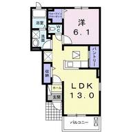 プリムローズ赤浜 IVの間取り