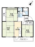 物件の間取り画像