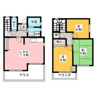 岐阜県本巣郡北方町高屋太子2(一戸建)の賃貸物件の間取り