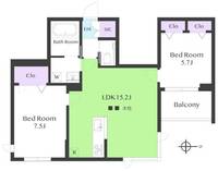 物件の間取り画像