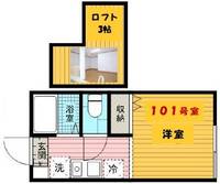 アクア和田の間取り