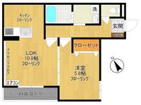 【グローリアス】の間取り