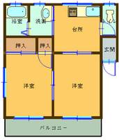 物件の間取り画像
