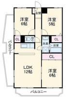 物件の間取り画像