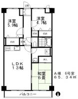 物件の間取り画像