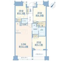 物件の間取り画像