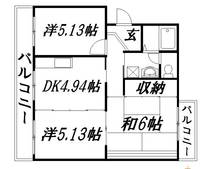 物件の間取り画像