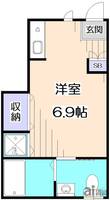 東京都練馬区東大泉6(アパート)の賃貸物件の間取り