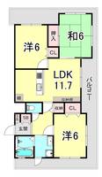 物件の間取り画像