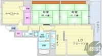 物件の間取り画像