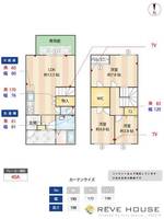 福岡県福岡市早良区室見2(一戸建)の賃貸物件の間取り