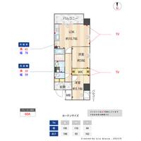 コスモグラシア三ノ輪の間取り