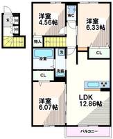 物件の間取り画像